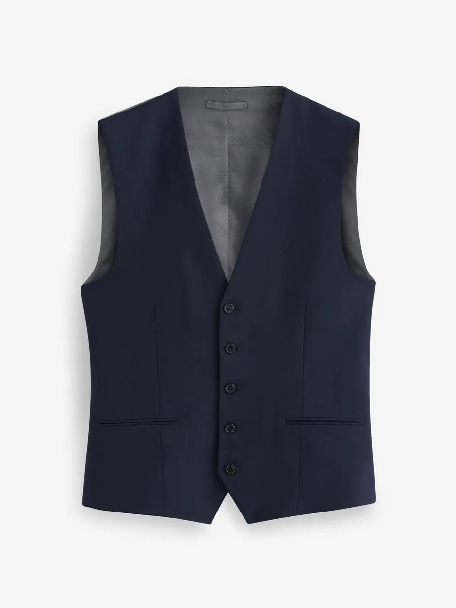 Vesten*Next - Regular fit must-have gilet Donkerblauw