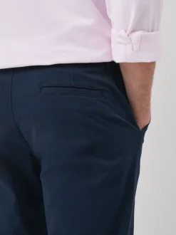 Formele Broek|Broeken En Chino's|Next Donkerblauw - Relaxed fit - Stretchy chino