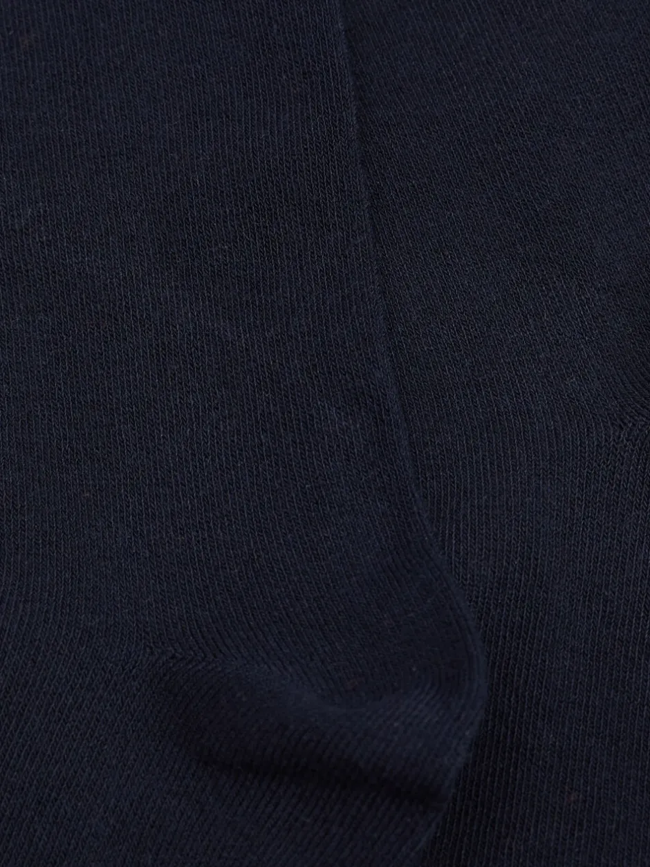 Sokken En Panty's|Sokken En Panty's*Next Donkerblauw - Set van 3 katoenrijke schoolmaillots