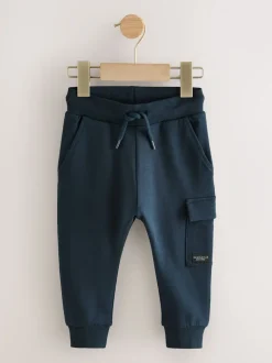 Jeans En Joggingbroeken|Joggingbroeken|Next Donkerblauw - Skinny utility-joggingbroek (3mnd -7jr)