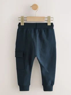 Jeans En Joggingbroeken|Joggingbroeken|Next Donkerblauw - Skinny utility-joggingbroek (3mnd -7jr)
