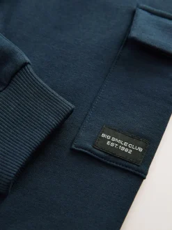 Jeans En Joggingbroeken|Joggingbroeken|Next Donkerblauw - Skinny utility-joggingbroek (3mnd -7jr)