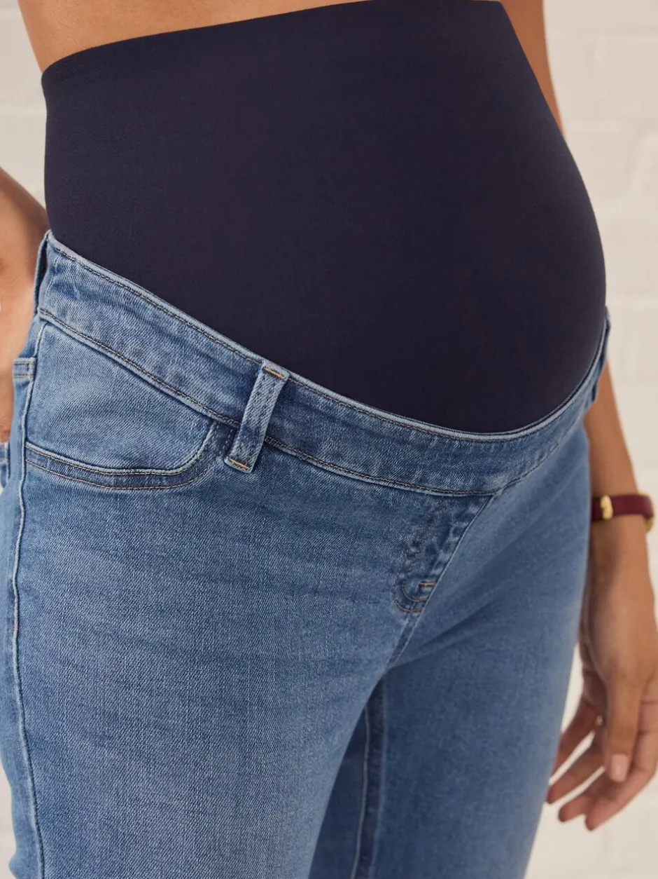 Jeans|Moederschap|Next Donkerblauw - Skinny zwangerschapsjeans