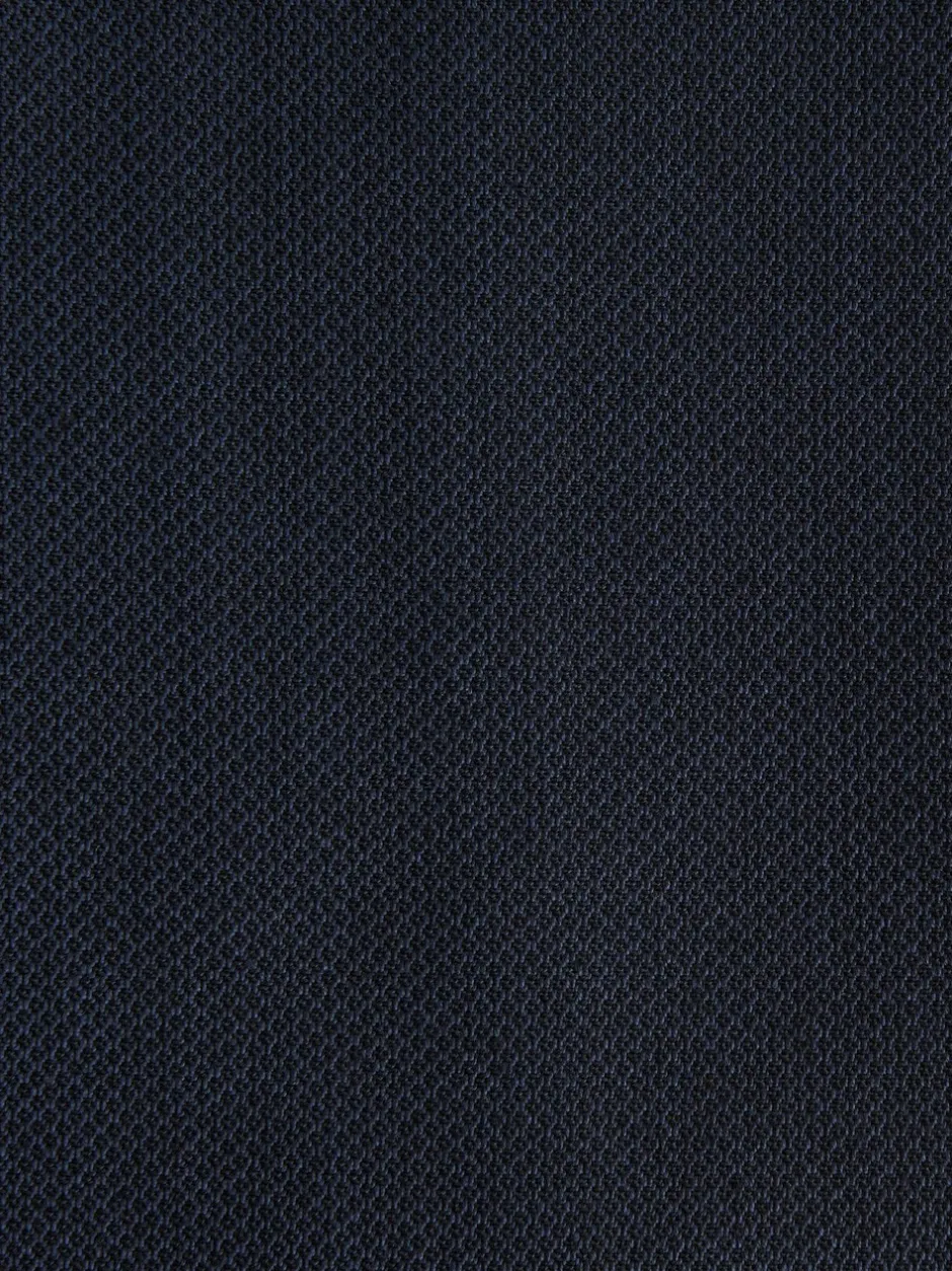 Blazers En Business-Jasjes|Pakken*Next Donkerblauw - Slim Fit - Kostuum met textuur: colbert