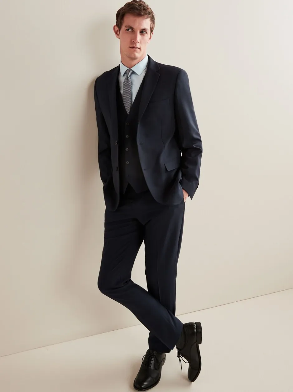 Blazers En Business-Jasjes|Pakken|Next - Slim Fit - Must-have kostuum: colbert Donkerblauw