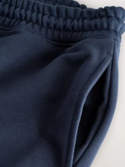 Joggingbroeken|Next - Slim Fit - Slim Fit Brushback Heavyweight Joggers Donkerblauw