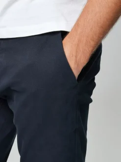 Broeken En Chino's|Next Donkerblauw - Slim Fit - Stretchy chino