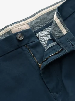 Broeken En Chino's*Next Donkerblauw - Slim Fit - Stretchy chino