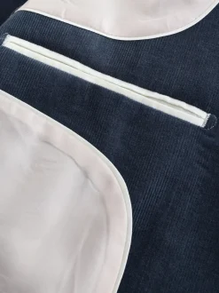 Pakken*Next - Slim-fit corduroy colbert Donkerblauw