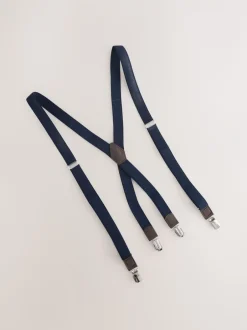Riemen En Bretels*Next Donkerblauw - Smalle bretels
