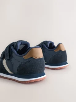 Babyschoenen*Next - Sneakers met twee klittenbandjes Donkerblauw