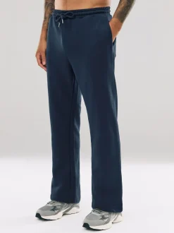 Joggingbroeken*Next Donkerblauw - Straight fit - Relaxed Fit Brushback Heavyweight Joggers