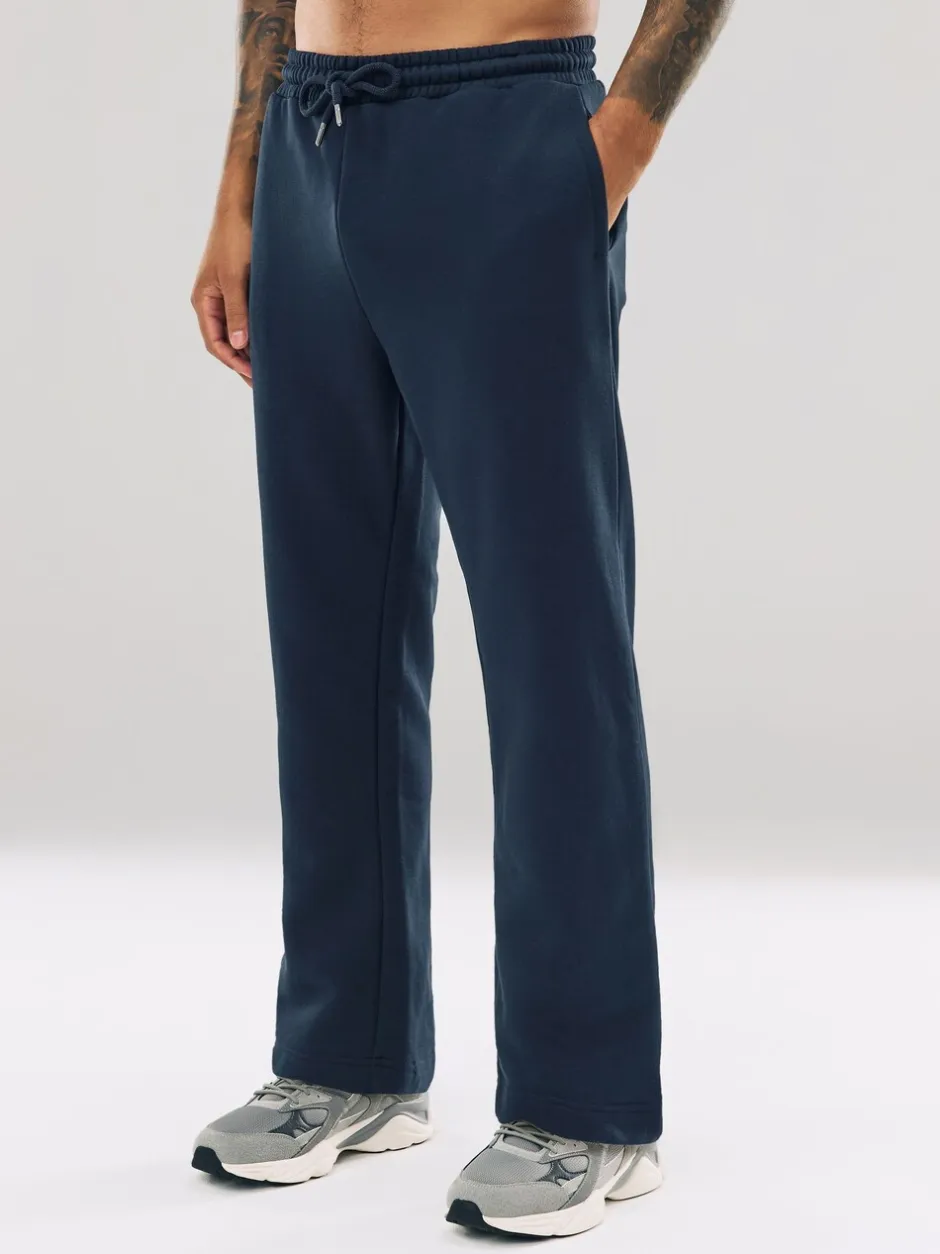 Joggingbroeken*Next Donkerblauw - Straight fit - Relaxed Fit Brushback Heavyweight Joggers