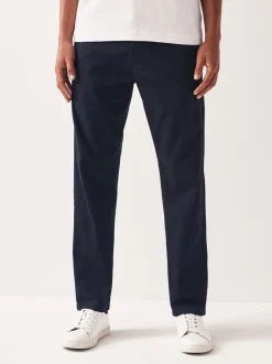Formele Broek|Broeken En Chino's|Next Donkerblauw - Straight fit - Stretchy chino
