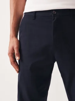 Formele Broek|Broeken En Chino's|Next Donkerblauw - Straight fit - Stretchy chino