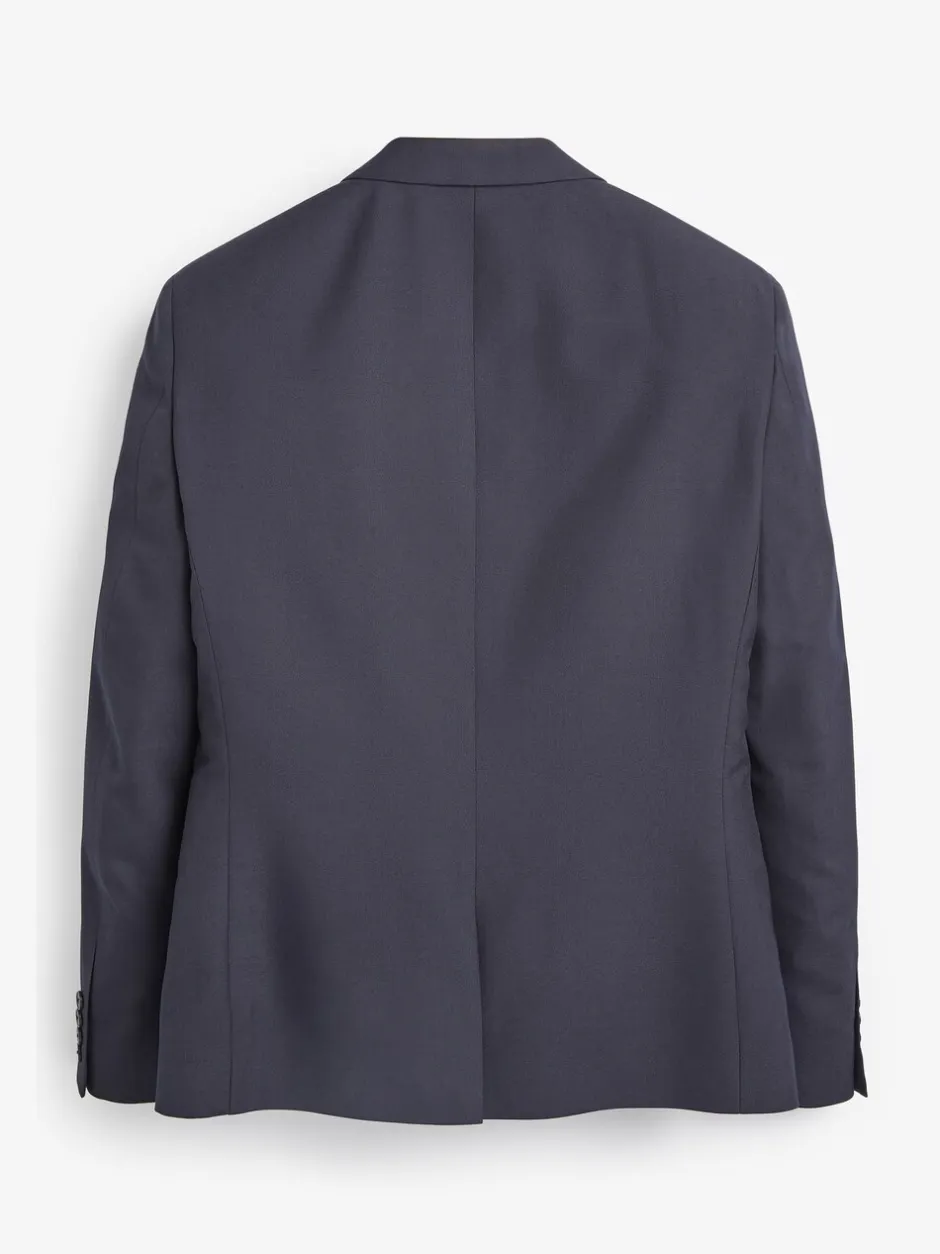 Blazers En Business-Jasjes|Pakken|Next - Strakke Pasvorm - Kostuum met twee knopen: colbert Donkerblauw