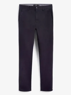 Broeken En Chino's|Next Donkerblauw - Strakke Pasvorm - Stretchy chino
