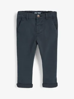 Broeken En Chino's*Next Donkerblauw - Stretch Chino Broek (3mnd-7jr)
