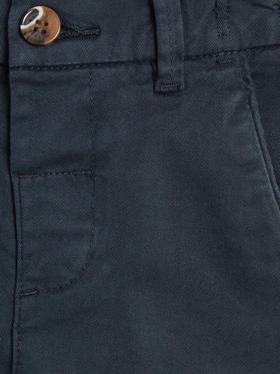 Broeken En Chino's*Next Donkerblauw - Stretch Chino Broek (3mnd-7jr)