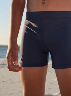 Badkleding|Next - Stretch zwemshorts (3-16 jr) Donkerblauw