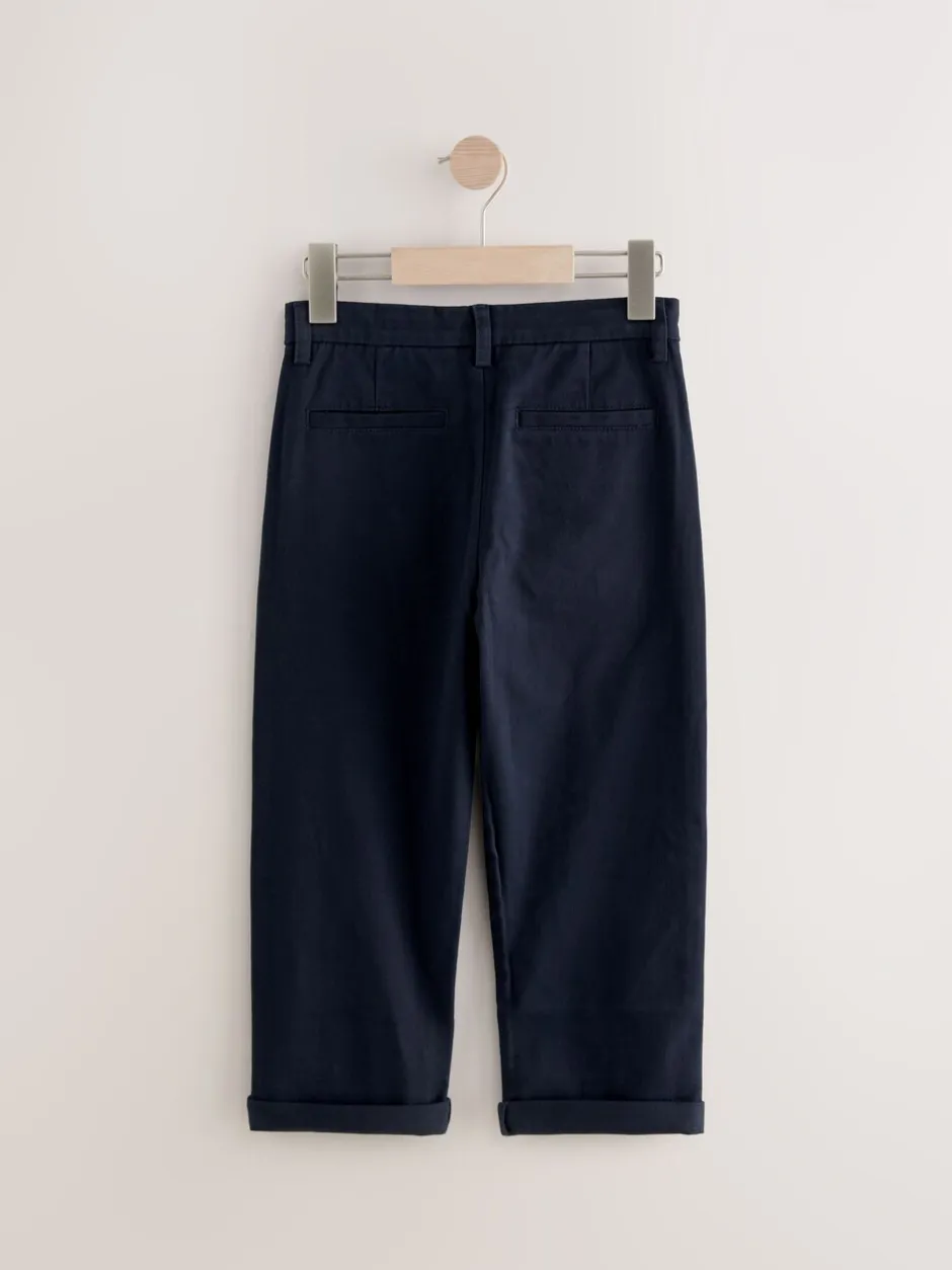 Broeken En Chino's*Next - Stretchy chino's (3-17jr) Donkerblauw