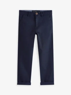 Broeken En Chino's|Next Donkerblauw - Stretchy chino's (3-17jr)
