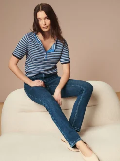 Jeans|Next - Superzachte slim-fit jeans Donkerblauw