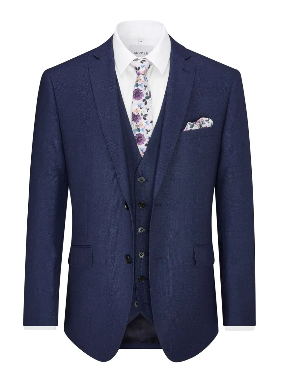 Pakken*Skopes Donkerblauw - Tailored - Harcourt kostuumjasje