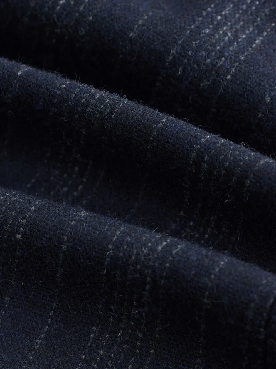 Blazers En Business-Jasjes|Pakken|Next Donkerblauw - Tailored Fit Striped Wool Blend Suit Jacket