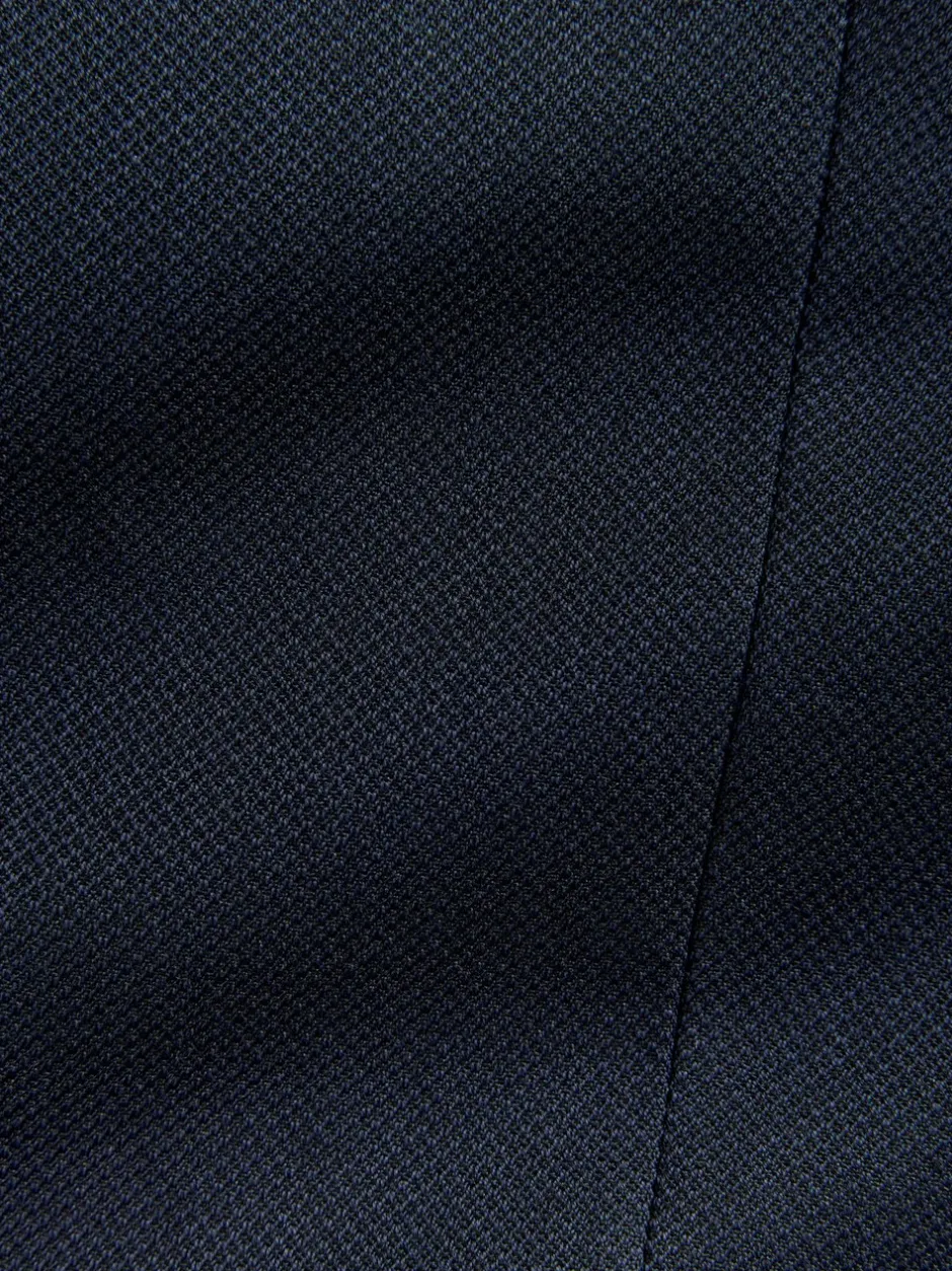 Blazers En Business-Jasjes|Pakken|Next - Tailored fit - Kostuum met textuur: colbert Donkerblauw