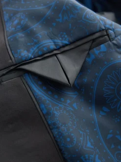 Kostuums En Herenvesten|Next - Textured Velvet Blazer (3-16yrs) Donkerblauw