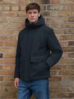 Jassen En Jacks*Next - ThermoGen Parka Jack met Borg voering Donkerblauw
