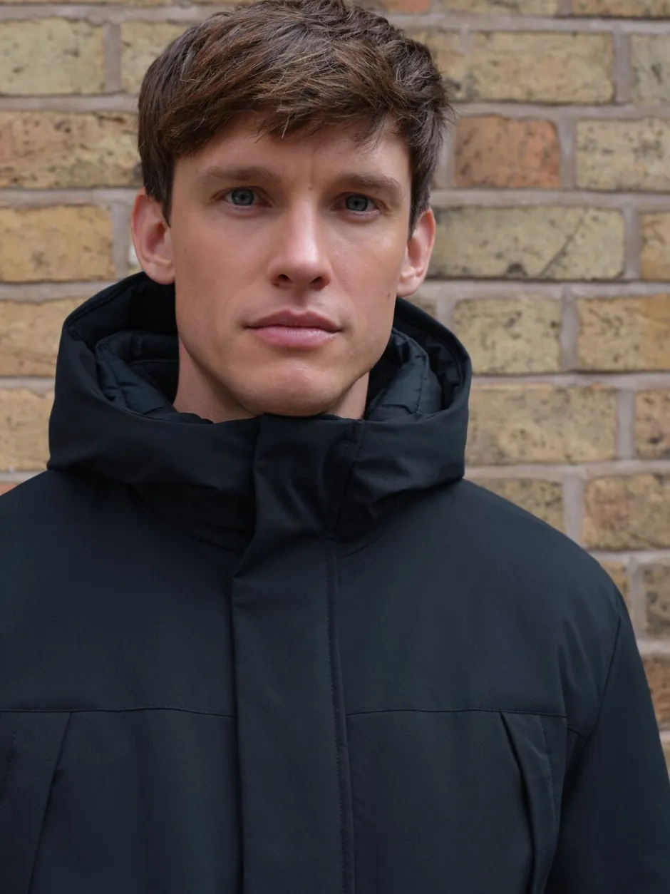 Jassen En Jacks*Next - ThermoGen Parka Jack met Borg voering Donkerblauw