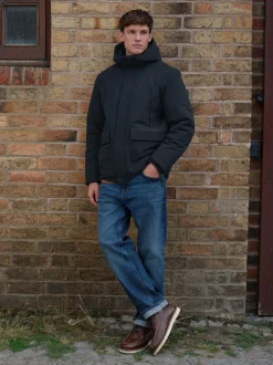 Jassen En Jacks*Next - ThermoGen Parka Jack met Borg voering Donkerblauw