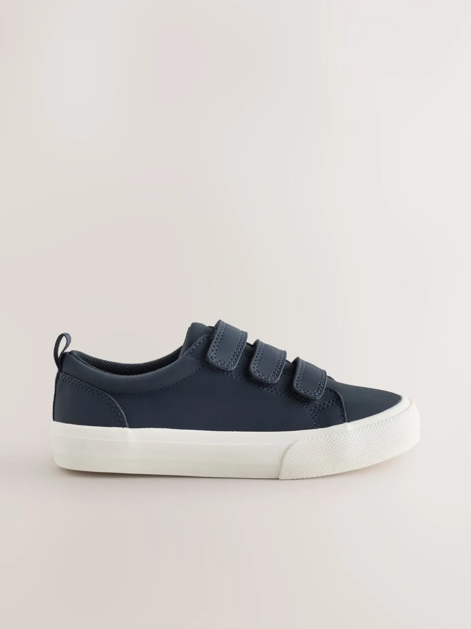 Sneakers*Next - Touch Fastening Slimme Casual Trainers Donkerblauw