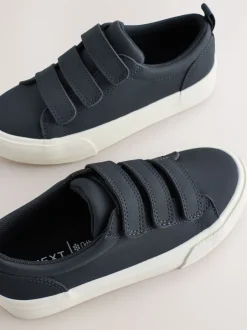 Sneakers*Next - Touch Fastening Slimme Casual Trainers Donkerblauw