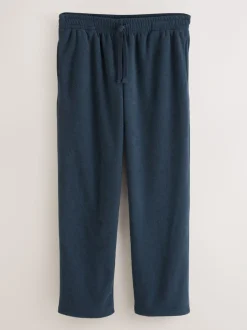 Pyjama's|Next Donkerblauw - Towelling Long Sleeve Trophy Neck Pyjamas Set