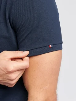 Poloshirts*U.S. Polo Assn Donkerblauw - . Piqué poloshirt met normale pasvorm van 100% katoen