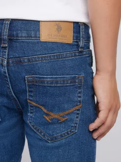 Jeans|U.S. Polo Assn - . Classic Fit Jeans Donkerblauw