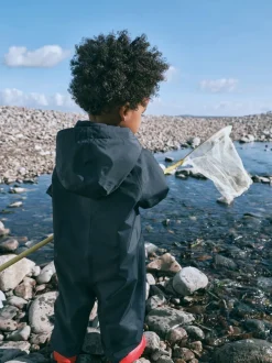 Jassen, Jacks En Kinderwagenpakjes|Jassen En Jacks*Next Donkerblauw - Waterdicht regenpak met fleecevoering (3 mnd-7 jr)