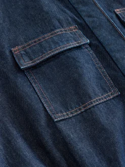 Jumpsuits En Playsuits*Next Donkerblauw - 100{Zwangerschapspakje van denim katoen