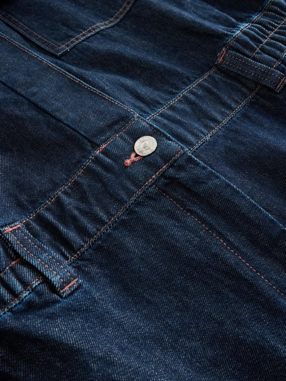 Jumpsuits En Playsuits*Next Donkerblauw - 100{Zwangerschapspakje van denim katoen