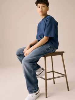Jeans*Next Donkerblauw denim - Authentieke jeans (3-16jr)
