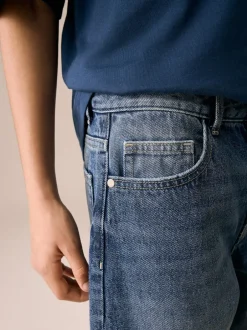 Jeans*Next Donkerblauw denim - Authentieke jeans (3-16jr)