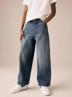 Jeans|Next Donkerblauw denim - Authentieke jeans (3-16jr)