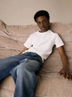 Jeans|Next Donkerblauw denim - Authentieke jeans (3-16jr)