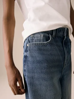 Jeans|Next Donkerblauw denim - Authentieke jeans (3-16jr)