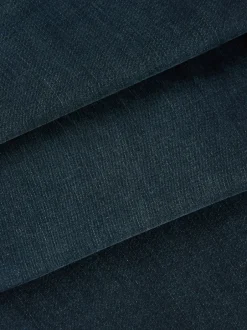 Jeans|Next Donkerblauwe wassing - Rechte, klassieke jeans met stretch