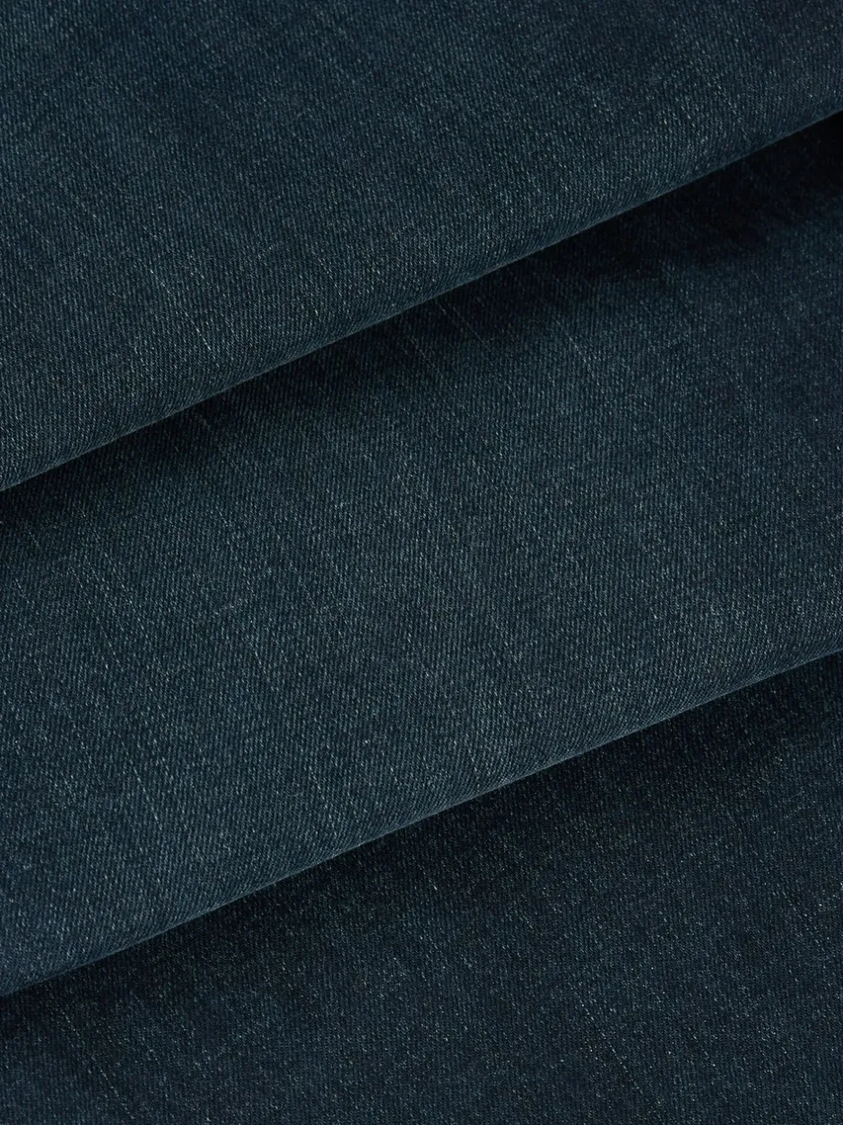 Jeans|Next Donkerblauwe wassing - Rechte, klassieke jeans met stretch