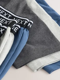 Nachtkleding En Pyjama's|Pyjama's*Next Donkerblauw/grijs - Pyjama met korte pijpen 3 stuks (3-16jaar) (3-16jaar)